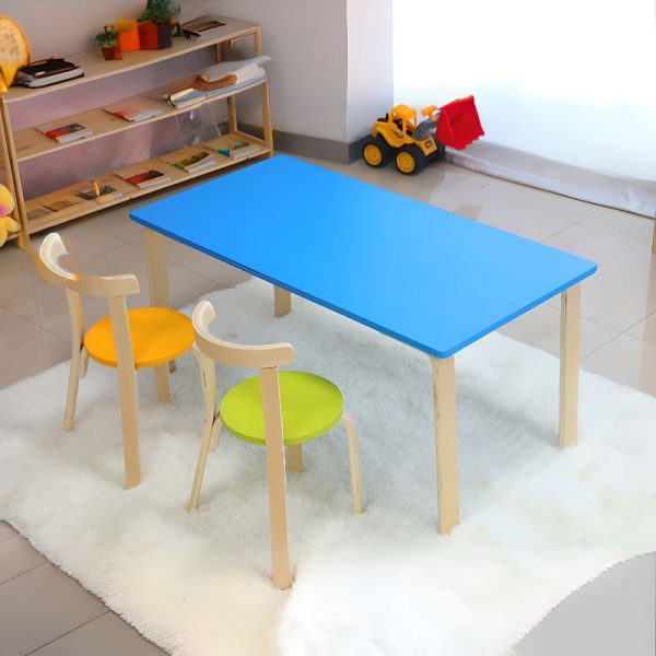 "Timber Children Computer Desk in Blue"