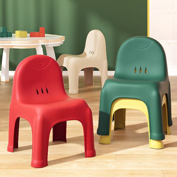 "Modern Rust Resistant Stackable Ergonomic Kids Chair for Kids"