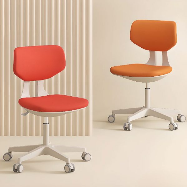 "Upholstered Chair(s) Adjustable Height Children's Chair with Lockable Casters"