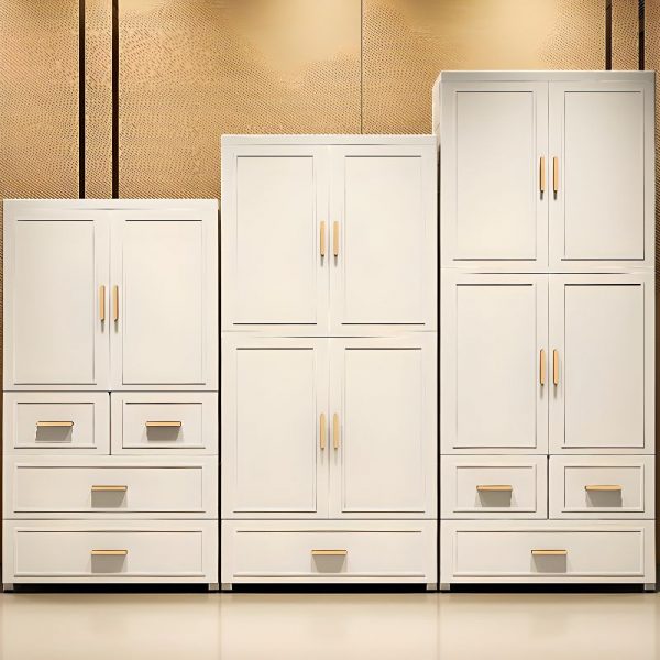 "Other Theme Plastic Kids Armoire with Shelf, Clothing Rod, and Door"