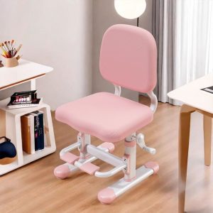 "Children's Chair Adjustable Height Upholstered Chair(s) with Removable Cushions"