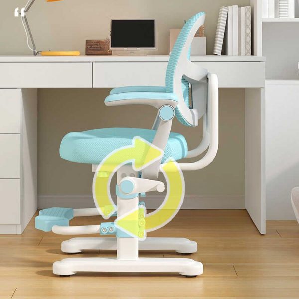 "Ergonomic Kids Chair Adjustable Height Upholstered Chair(s) With Arms"